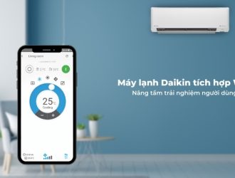 Máy lạnh Daikin tích hợp Wifi mang đến nhiều lợi ích