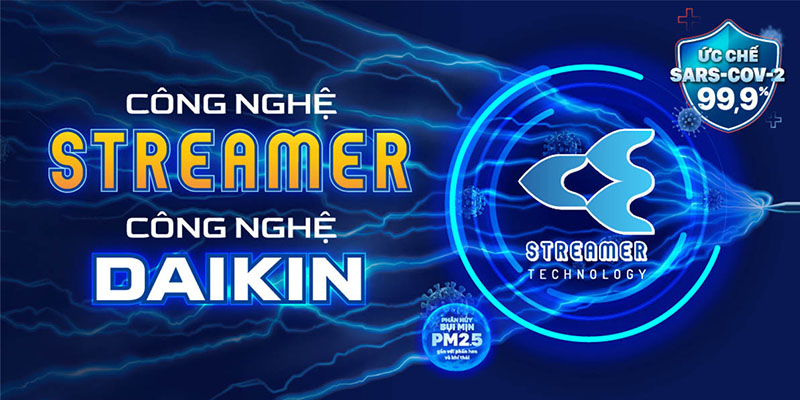 Cơ chế Streamer lọc khí, chống ẩm mốc