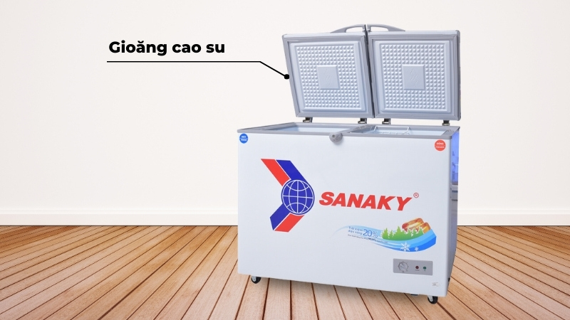 Gioăng cửa hỏng khiến tủ không thể đóng kín