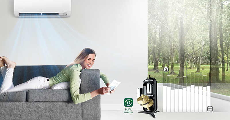 Tiết kiệm điện năng nhờ công nghệ Inverter