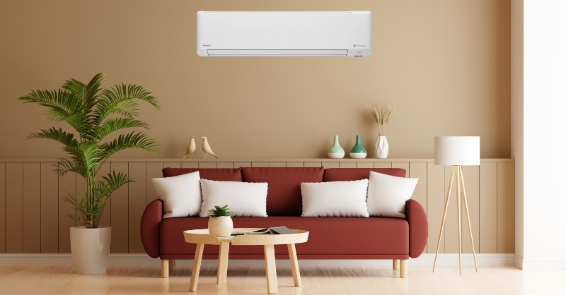 Máy Lạnh Daikin 3 HP FTKY71WVMV/RKY71WVMV phù hợp với phòng từ 40 - 50m²(120 - 150m³).