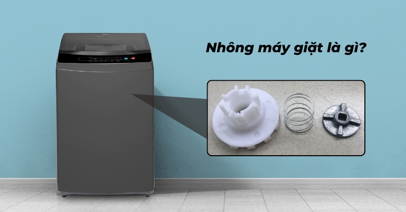 Nhông máy giặt là gì? Dấu hiệu nhận biết bộ nhông bị hỏng