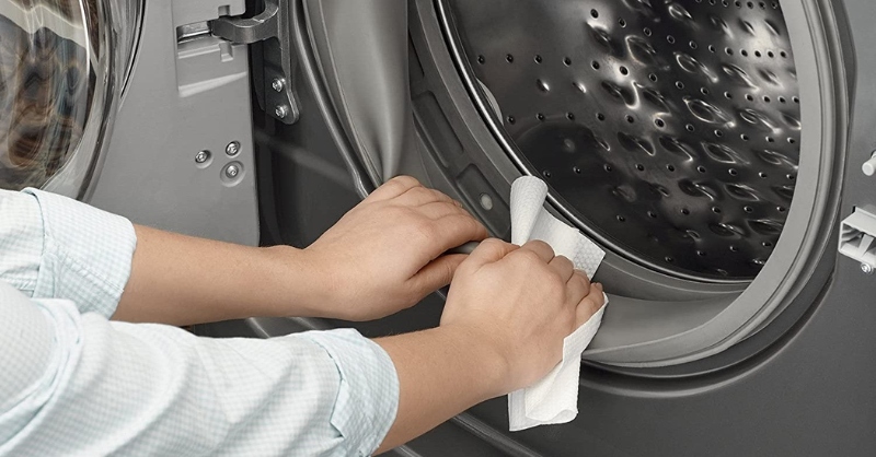 Cách vệ sinh gioăng cao su máy giặt hiệu quả