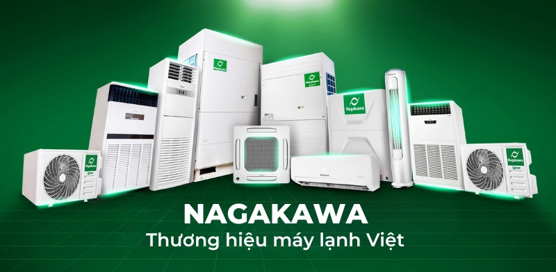 Máy lạnh Nagakawa là sản phẩm của Việt Nam