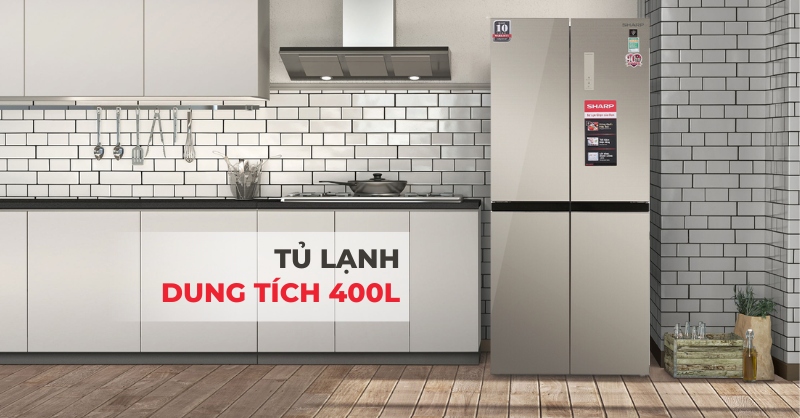 TOP 5 tủ lạnh 400 lít tiết kiệm điện đáng cân nhắc lựa chọn