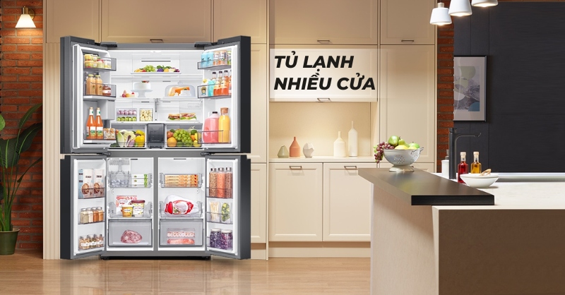 Tủ lạnh nhiều cửa là gì? Phù hợp với người dùng nào?