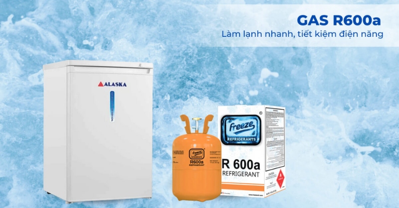 Tủ Đông Alaska 100 Lít IF-11 sử dụng gas R600a