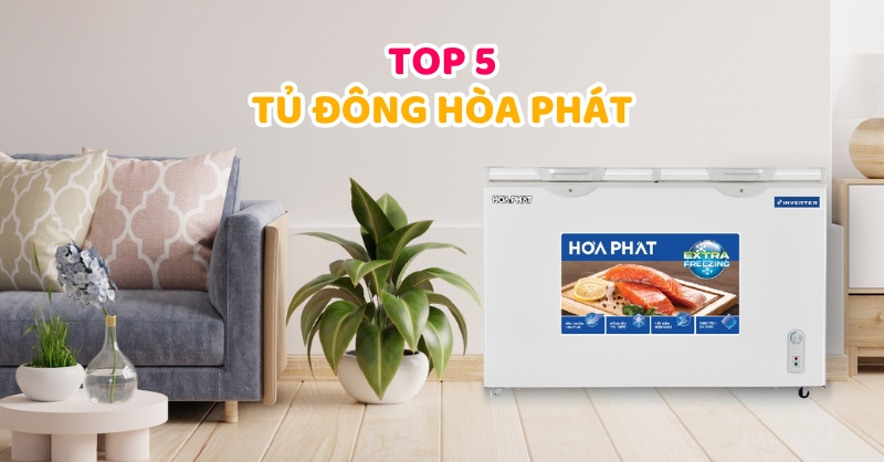 Top 5 tủ đông Hòa Phát bán chạy tại Siêu Thị Điện Máy – Nội Thất Chợ Lớn