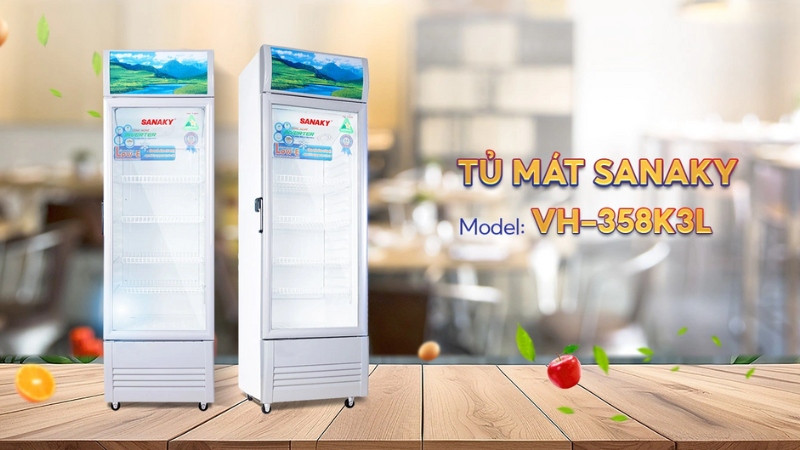 Tủ Mát Sanaky Inverter 290 Lít VH-358K3L