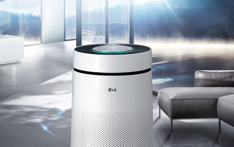 Di chuyển máy lọc không khí LG ra nơi thông thoáng