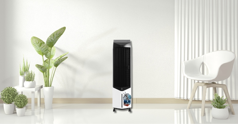 Quạt hơi nước làm mát không khí Boss S106 thuộc thương hiệu của Nhật